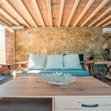 Mykonos Sympatico, Private Pool & Sea Vistas Апартаменты Псароу